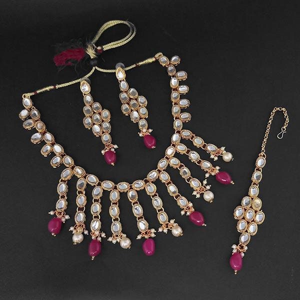 Indian Jewellery Sets Stone Choker Necklace Set