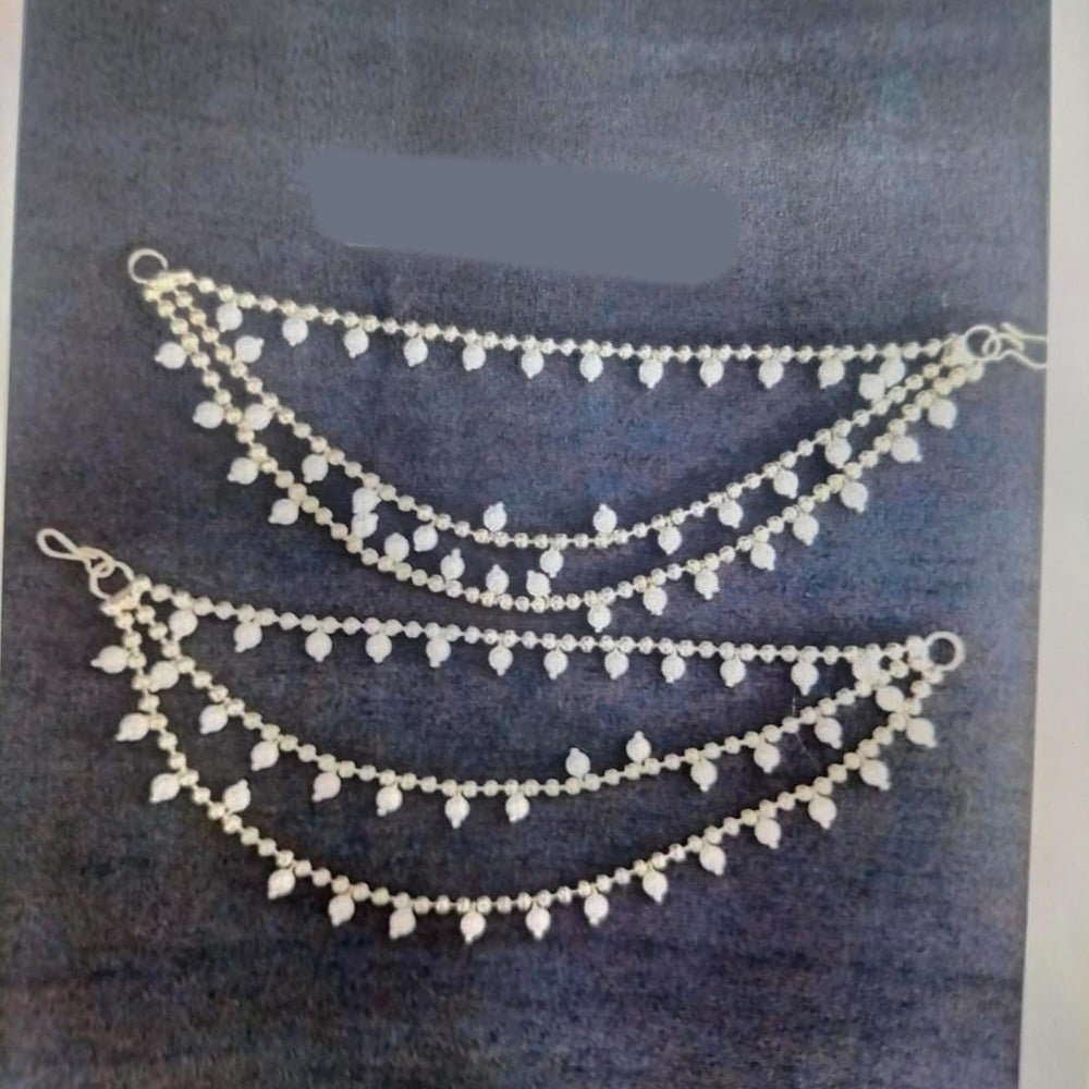 Earring Kaanchain Sahare String with Small Pearls Jhumki Sahare